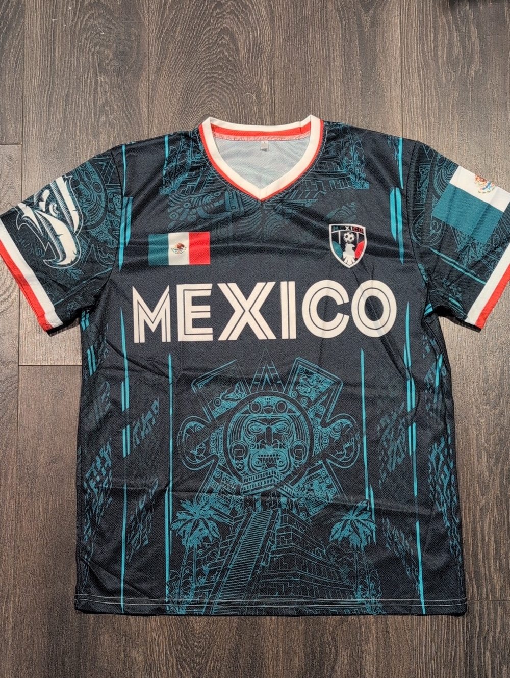 Mexico National Team Green Soccer Jersey Shirt for Soccer Fans Size L